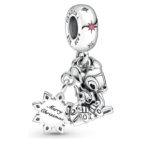 Disney Bambi & Thumper Bangle Charm Bracelet Set