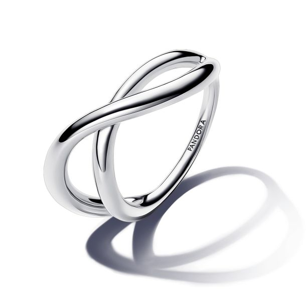 Pandora Essence Organically Shaped Infinity Ring Size 9