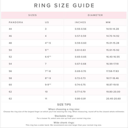 Pandora Essence Organically Shaped Infinity Ring Size 9