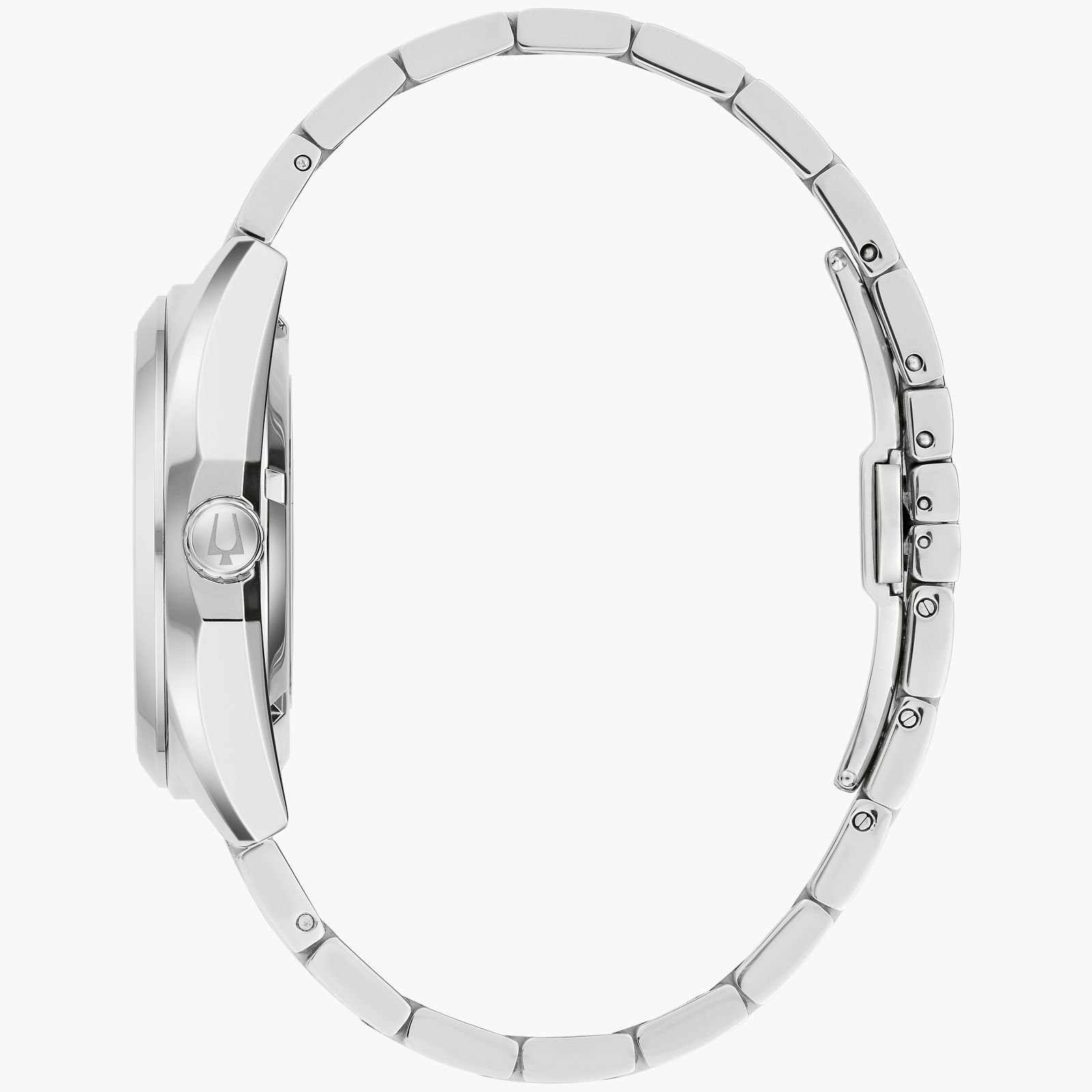 Bulova Men's Surveyor Automatic Stainless Steel Watch With Brown Dial