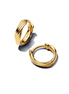 Pandora 14K Yellow Gold Twisted Huggie Earrings