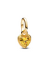 Pandora Heart Mini Dangle Charm 14K Gold Plating