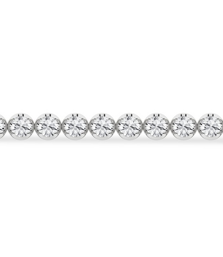 Revelation 14K White Gold 3 CTW Lab Grown  Diamond Tennis Bracelet