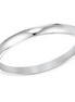 Low Dome 14K White Gold 2MM Comfort Fit Plain Wedding Band