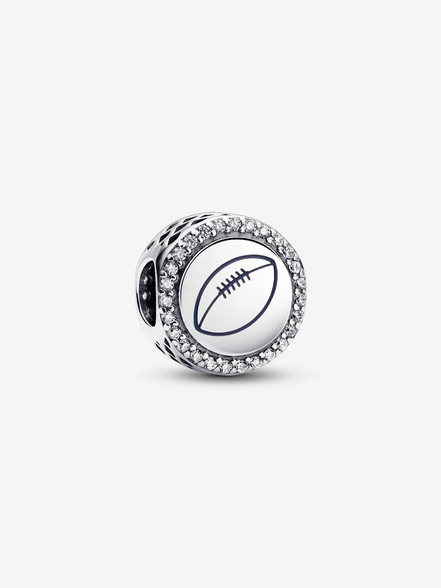 Pandora Sterling Silver Engravable Football Charm