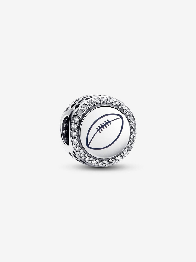 Pandora Sterling Silver Engravable Football Charm