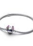 Pandora Disney Stitch Snake Chain Bracelet Size 17