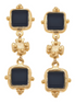 Susan Shaw Charlotte Deux Tier Earrings