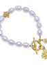Susan Shaw Jerusalem Cross Pearl Bracelet