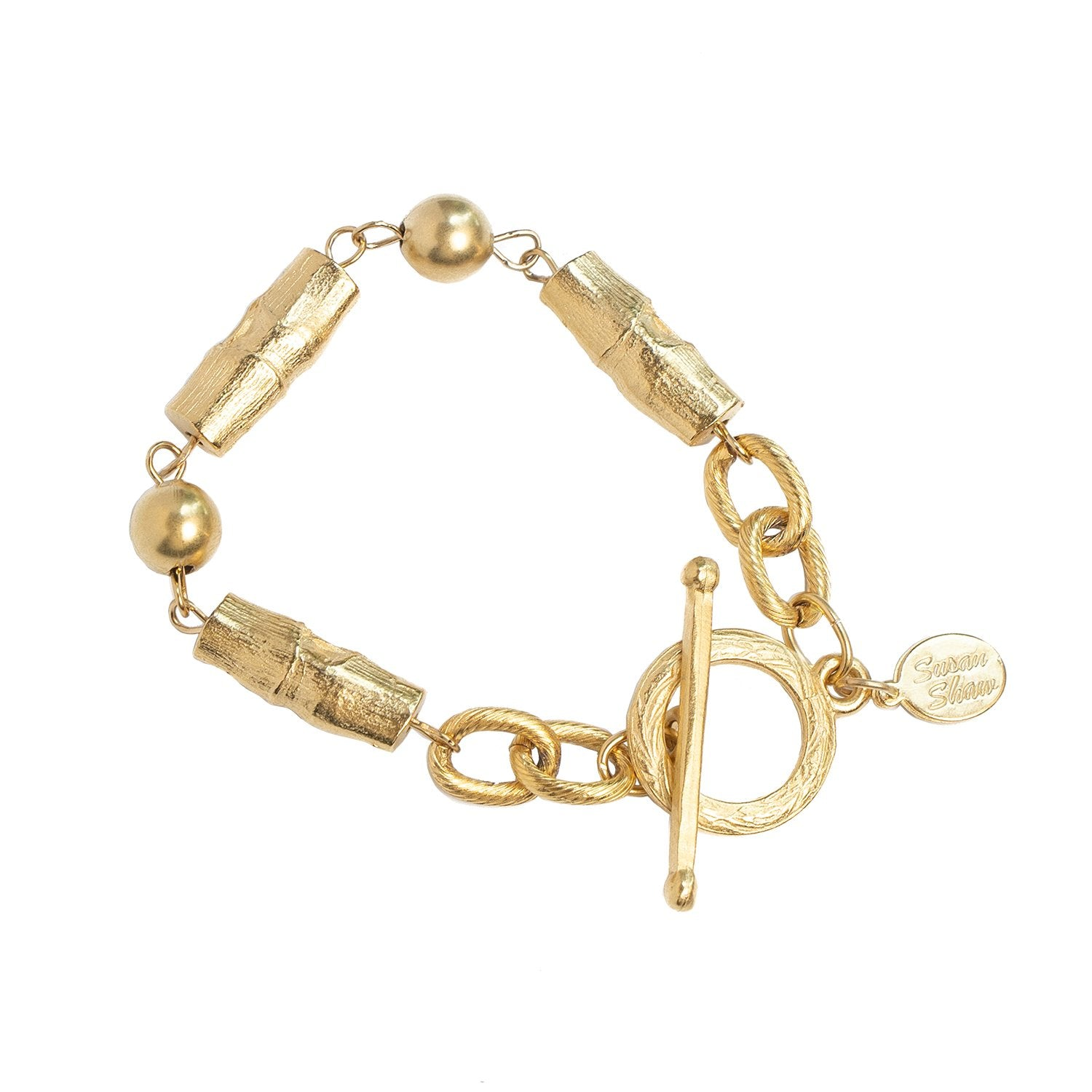 Susan Shaw Bamboo Toggle Bracelet
