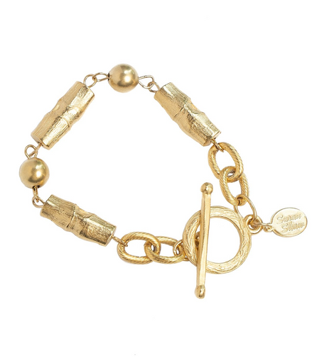 Susan Shaw Bamboo Toggle Bracelet