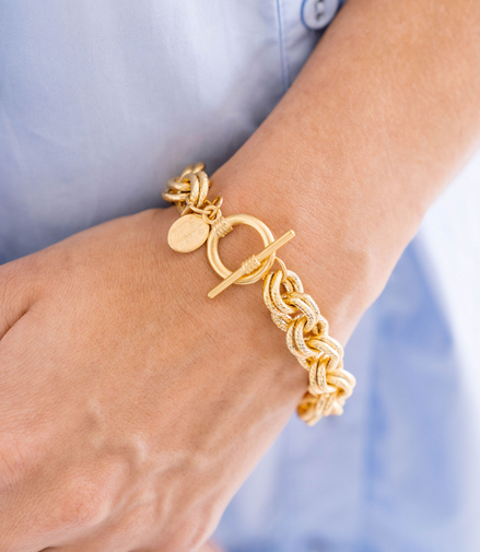 Susan Shaw Double Link Chain Bracelet