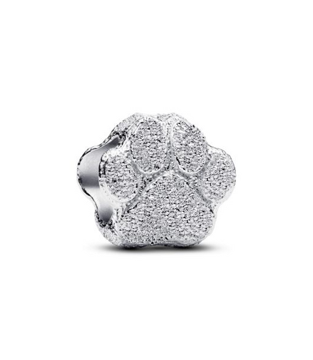 Pandora Textured Paw Mini Charm