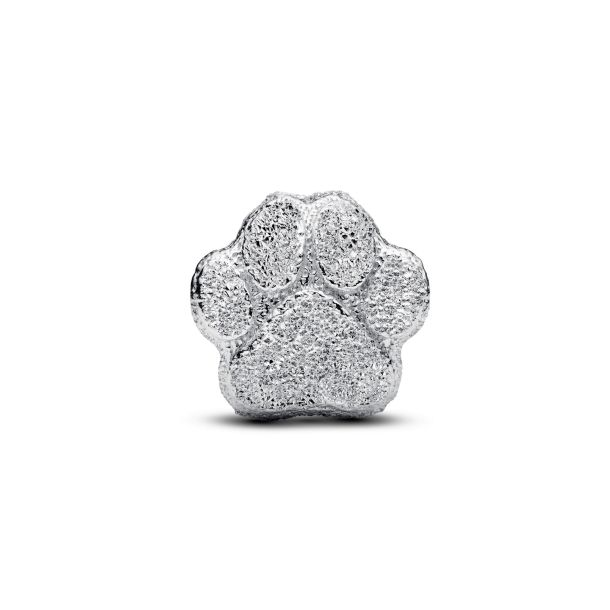 Pandora Textured Paw Mini Charm