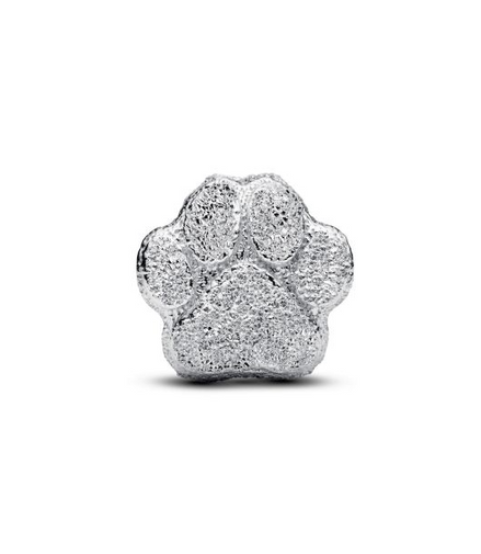 Pandora Textured Paw Mini Charm