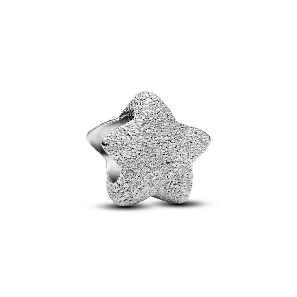 Pandora Textured Star Mini Charm