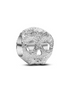 Pandora Textured Skull Mini Charm
