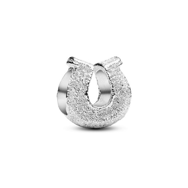 Pandora Textured Horseshoe Mini Charm