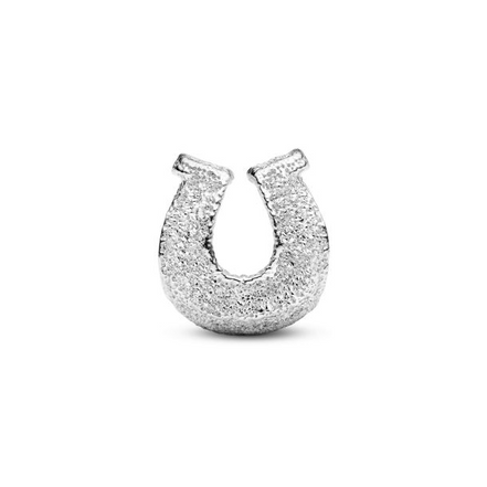 Pandora Textured Horseshoe Mini Charm
