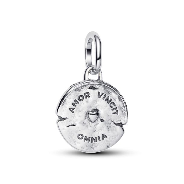 Pandora ME/Moments Silver Heart Medallion Charm