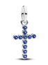 Pandora Stellar Blue Crystal Cross Dangle Charm