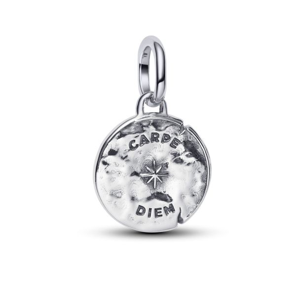 Pandora ME/Moments Silver Skull Medallion Charm