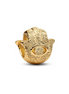Pandora Textured Hamsa Hand Gold-Plated Mini Charm