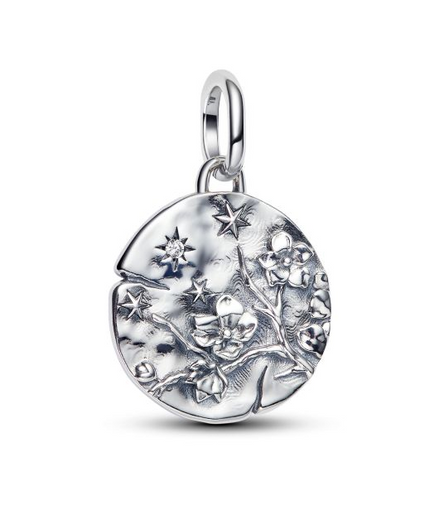 Pandora ME Cherry Blossom Medallion Charm