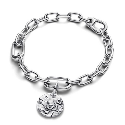 Pandora ME Cherry Blossom Medallion Charm