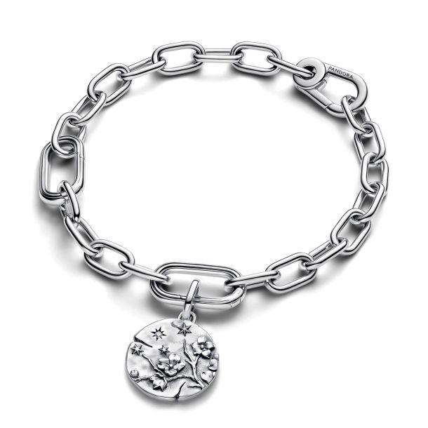 Pandora ME Cherry Blossom Medallion Charm
