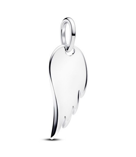 Pandora Engravable Angel Wing Tag Pendant