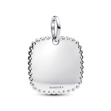 Pandora Engravable Square Tag Pendant