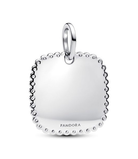 Pandora Engravable Square Tag Pendant