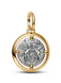 Pandora ME Cupids Two-Tone Gold-Plated and Sterling Silver Medallion Charm
