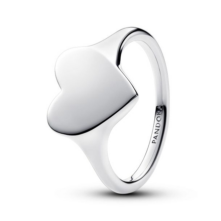 Pandora Engravable Heart Ring Size 7