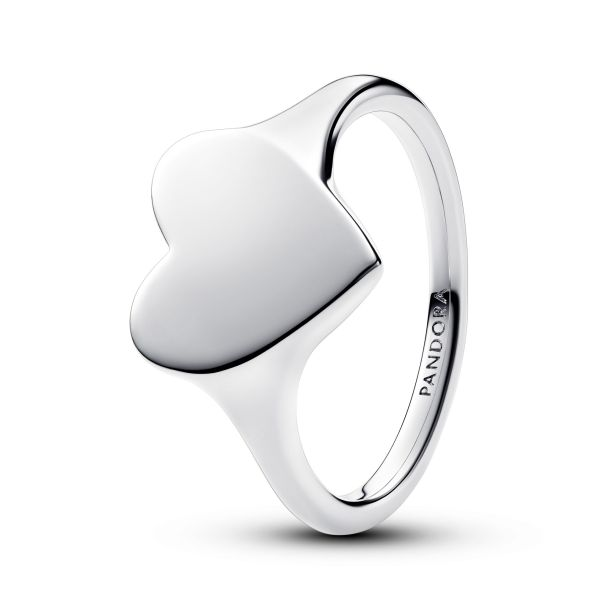 Pandora Engravable Heart Ring Size 7