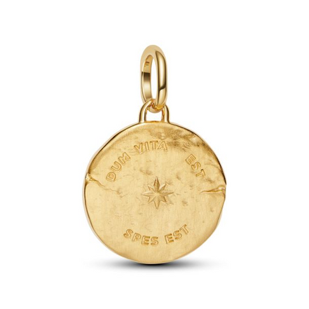 Pandora ME Swallow Gold-Plated Medallion Charm