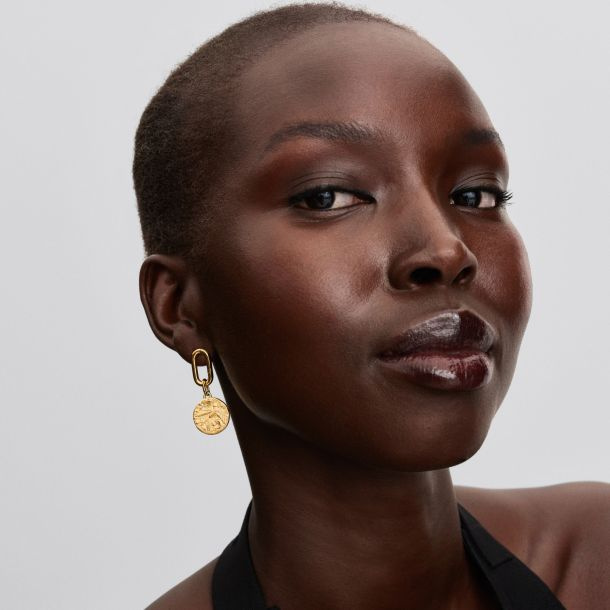 Pandora ME Swallow Gold-Plated Medallion Charm