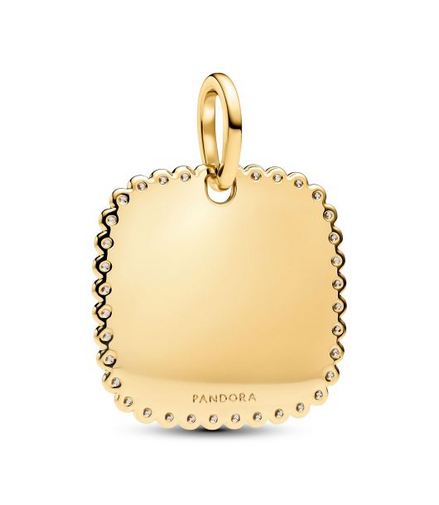 Pandora Engravable Square Tag Pendant