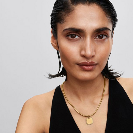 Pandora Engravable Square Tag Pendant