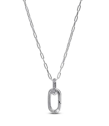 Pandora ME Silver Openable Link Pendant Necklace 50cm