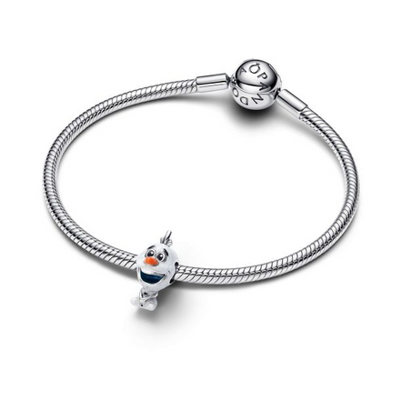 Pandora X Disney Silver Frozen Olaf Charm