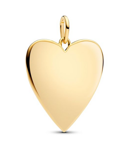 Pandora Engravable Heart Oversized Tag Pendant
