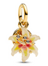Pandora - Disney Tangled Sundrop Flower Glow-in-the-dark Gold-Plated Charm