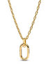 Pandora ME 14K Gold-Plated Openable Large Link Pendant Necklace 70CM