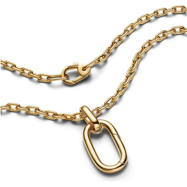 Pandora ME 14K Gold-Plated Openable Large Link Pendant Necklace 70CM