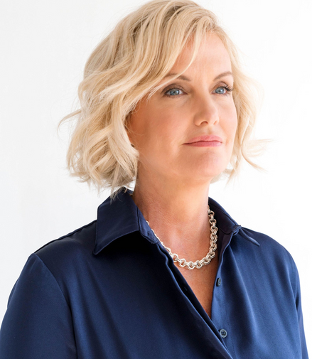 Susan Shaw Silver Double Link Chain Necklace