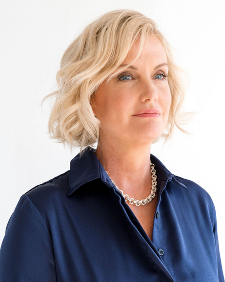 Susan Shaw Silver Double Link Chain Necklace