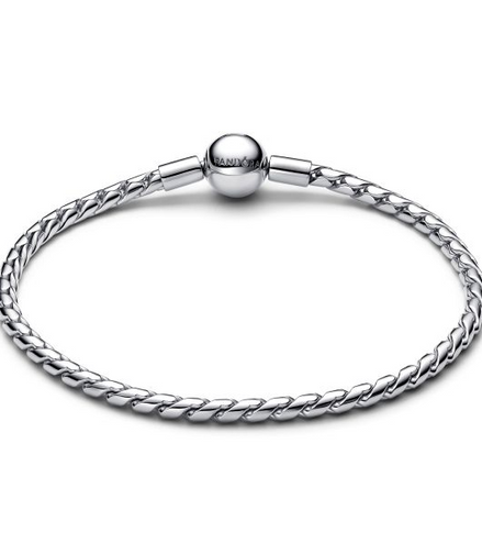 Pandora Round Clasp Wing Chain Bracelet Size 18