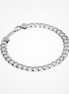 Desmos Men's Sterling Silver Grumetta Flat Bracelet 8'